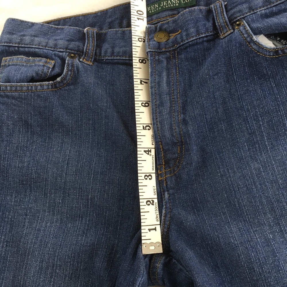 Lauren Jeans Ralph Lauren Capri Cuffed Size 8 - Picture 5 of 8